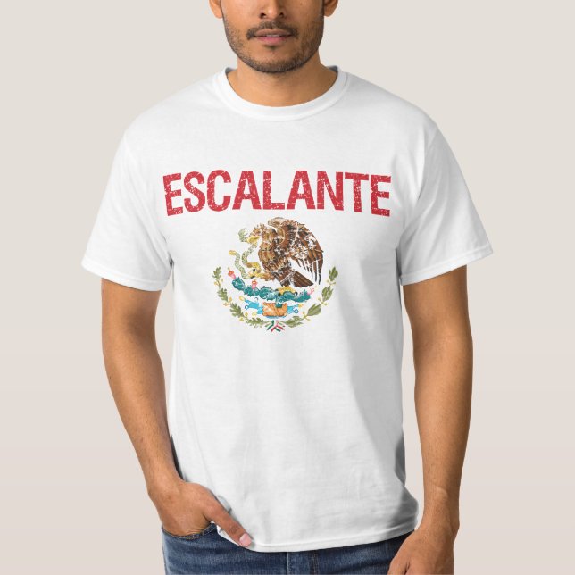 T-shirt Nom de famille d'Escalante (Devant)