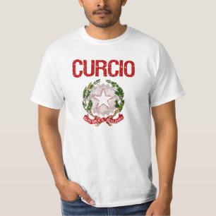 T-shirt Nom de famille d'Italien de Curcio