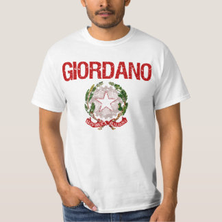 T-shirt Nom de famille d'Italien de Giordano