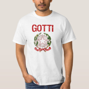 T-shirt Nom de famille d'Italien de Gotti