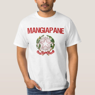 T-shirt Nom de famille d'Italien de Mangiapane