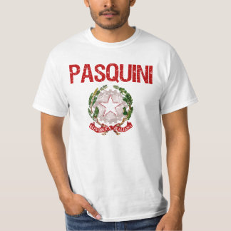 T-shirt Nom de famille d'Italien de Pasquini