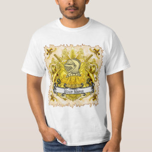 T-shirt Nom de famille du chevalier jaune