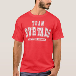 T-shirt Nom de famille du membre à vie de l'équipe HURTADO