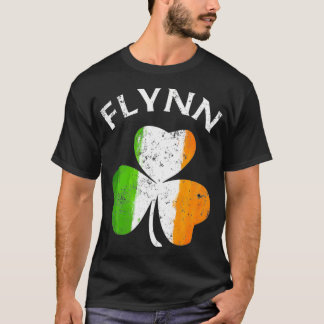 T-shirt Nom de famille Flynn Irish