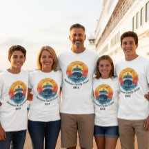 Nom de famille Sunset Objet-souvenir de croisière 