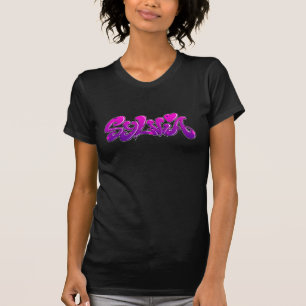T-shirt Nom de graffiti de SYLVIA -