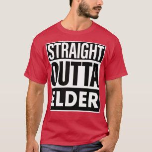 T-shirt Nom de l'aîné Droit devant l'aîné
