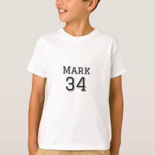 T-shirt nom de l'équipe ajouter nom du joueur date sports