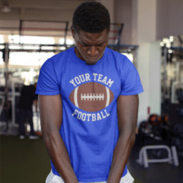 T-shirt Nom de l'équipe de football personnalisée + Nom et