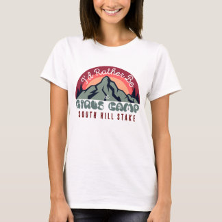 T-shirt Nom de l'unité de prise de garde personnalisée LDS