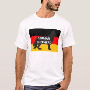 T-shirt nom de silo berger allemand sur germany-flag.png