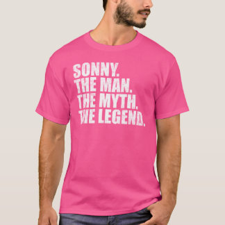 T-shirt Nom de Sonny Sonnyhe Manhe Mythe cadeau légendaire