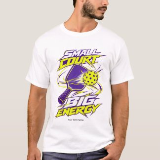 T-shirt Nom d'équipe Énergie Importante Petit Terrain Pers