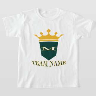 T-shirt Nom d'équipe personnalisée élégante personnalisée