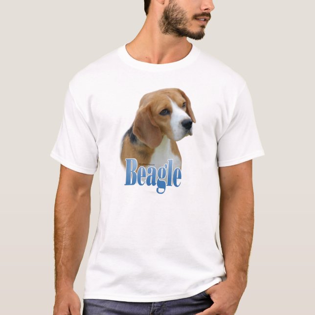 T-shirt Nom du beagle (Devant)