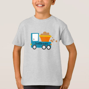T-shirt Nom du camion de construction Cute