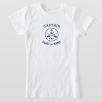 Nom du capitaine ou du bateau étoiles d'Ancre naut