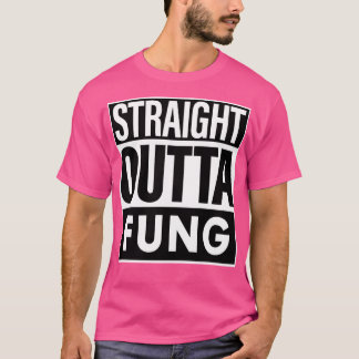 T-shirt Nom du champignon Stright Outta Fung