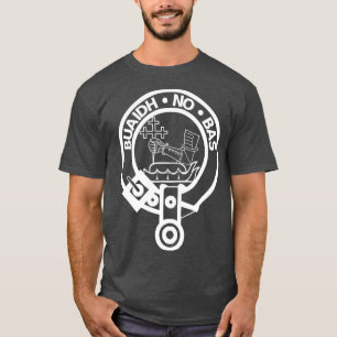 T-shirt Nom du clan de famille écossais MacDougall Crest