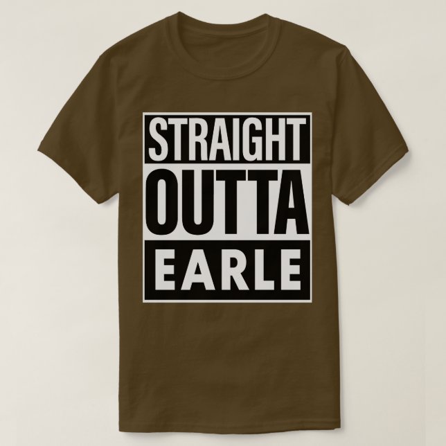 T-shirt Nom du comte droit devant comte (Design devant)