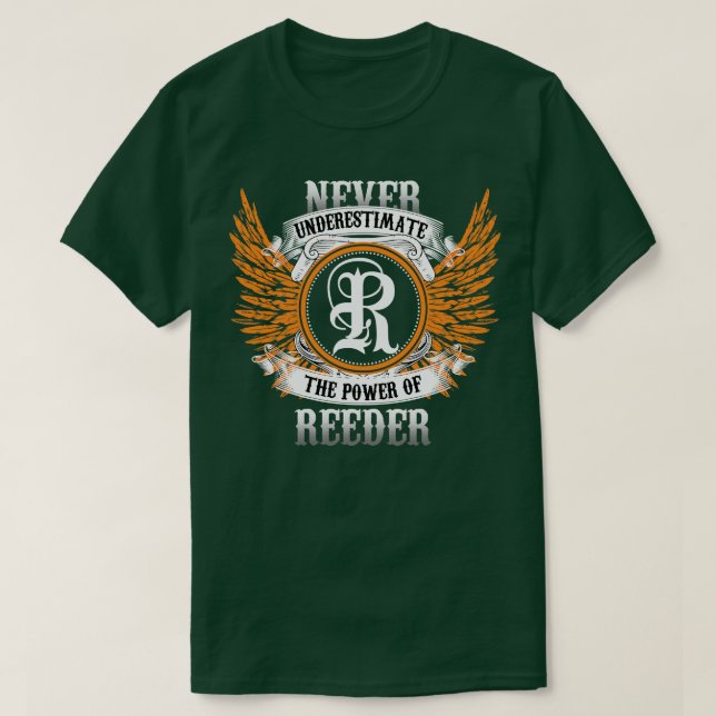 T-shirt Nom Du Lecteur Chemise Ne Sous-Estime Jamais La Pu (Design devant)