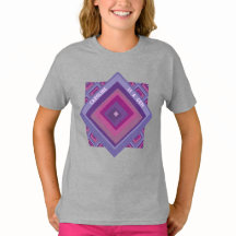Nom Est Gem Pink Purple Diamond Motif Plutôt