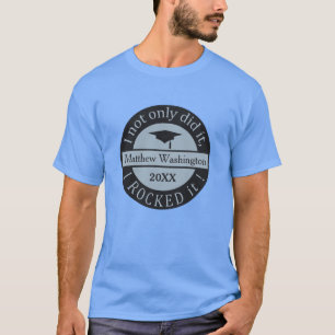 T-shirt Nom et année de l'inscription