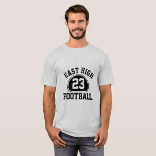 T-shirt Nom et numéro de l'équipe de fidélité personnalisé