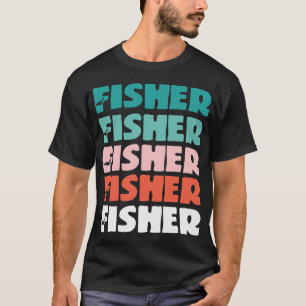 T-shirt Nom Fisher