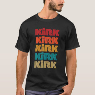T-shirt Nom Kirk, Nom De Famille Correspondant
