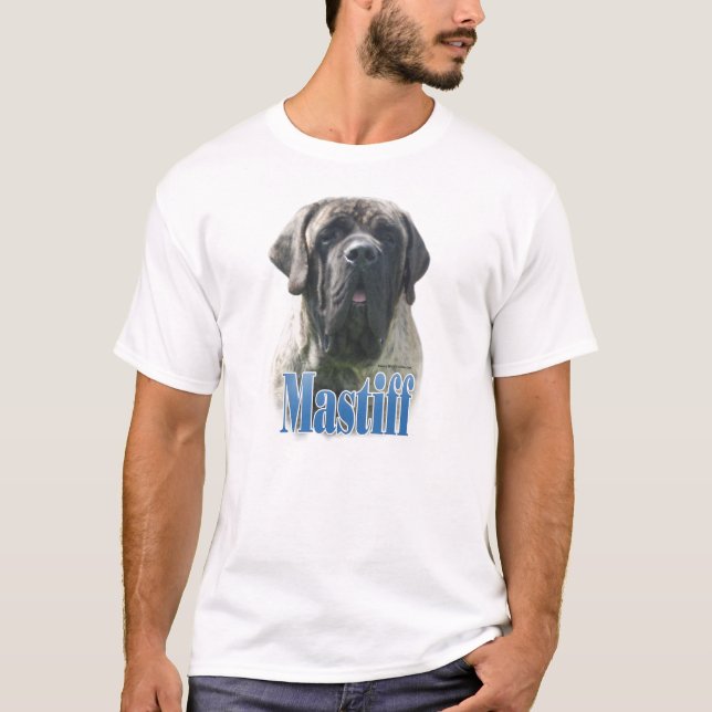 T-shirt Nom Mastiff (broche) (Devant)