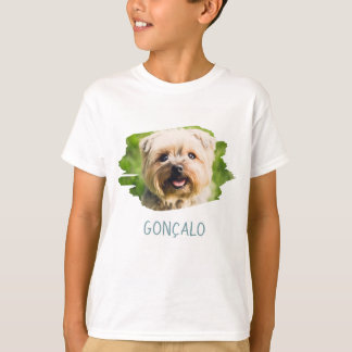 T-shirt Nom personnalisé Ajouter une photo Créer votre pro