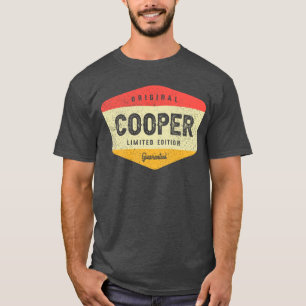 T-shirt Nom personnalisé Cooper - Cooper