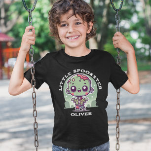T-shirt Nom personnalisé Cute Zombie Halloween