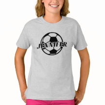 NOM PERSONNALISÉ DE LA FILLE DE FOOTBALL