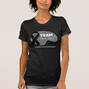 T-shirt Nom personnalisé d'équipe - mélanome