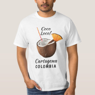 T-shirt Nom personnalisé & Emplacement Coco Loco
