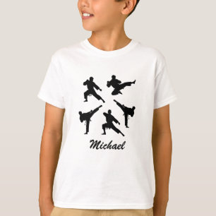T-shirt Nom personnalisé Karate / Taekwondo / judo