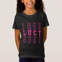 Nom personnalisé Lucy Pink