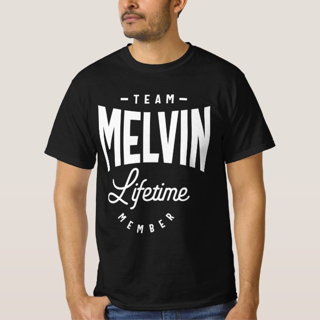 T-shirt Nom personnalisé Melvin (Devant)