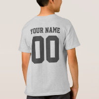 Nom personnalisé Numéro Enfants Football Jersey Sh