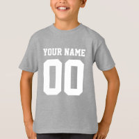 Nom personnalisé Numéro Enfants Football Jersey Sh