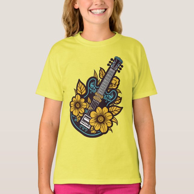 T-shirt Nom personnalisé Ukulele (Devant)