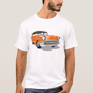 T-shirt Nomade 1957 dans l'orange