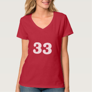 T-shirt Nombre chic 33
