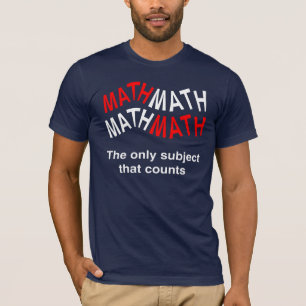 T-shirt Nombre de maths Wavy