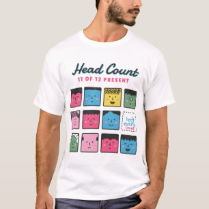T-shirt Nombre de personnes drôle introverti parti tôt