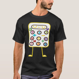 T-shirt nombre jour mathématiques enfants costume numéros 