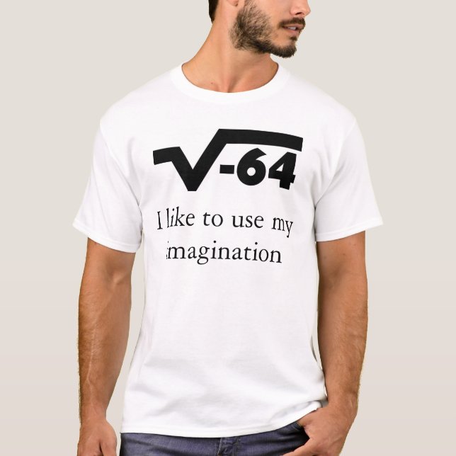 T-shirt Nombres imaginaires (Devant)